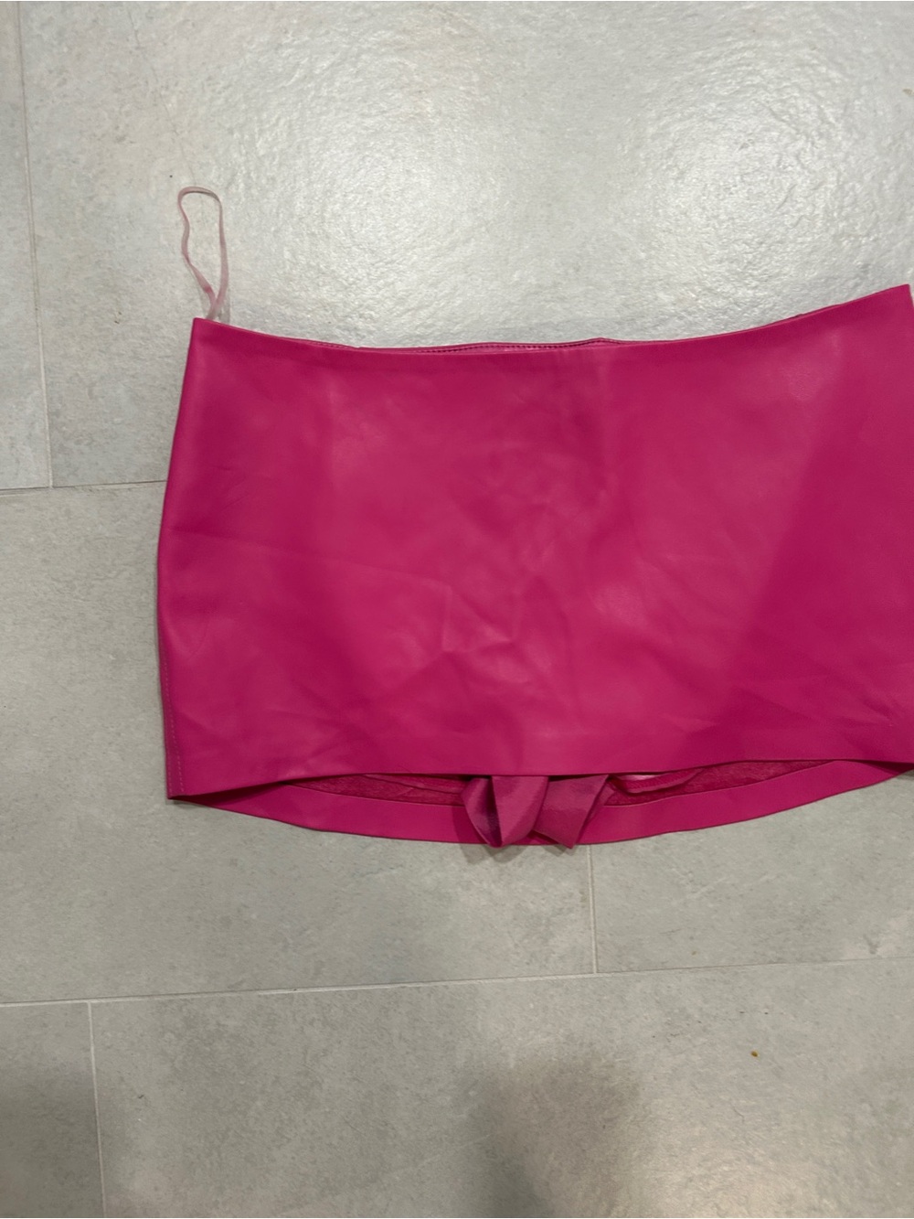 CULTNAKED Mini faux leather skort - Picture 8 of 9